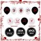 Latex Balloons Halloween Party Favor Scary Party Decoration(Horror Zombie Balloons)